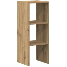 vidaXL Bücherregal Stapelbar 30 x 30 x 80 cm Braun