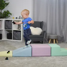 iglu soft play Corner Climber 5er Softbausteine Set 128-tlg.
