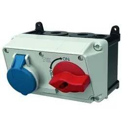 Mennekes 7612 Wanddose DUO 32A3p6h230V IP44