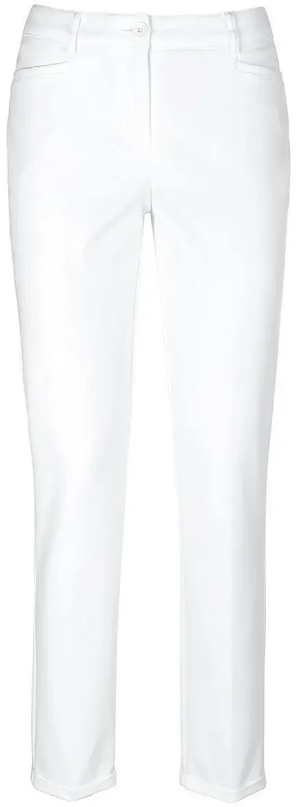 Knöchellange Hose Fadenmeister Berlin weiss, 36