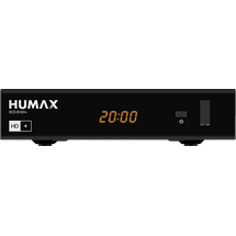 Humax Eco II HD+ Satellitenreceiver (HDTV, Karte inklusive, DVB-S, DVB-S2, Schwarz)