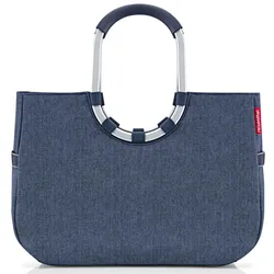 Reisenthel Shopping Loopshopper L Einkaufsshopper 46 cm - Herringbone Dark Blue