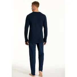 SCHIESSER Schlafanzug Uncover Blau 56
