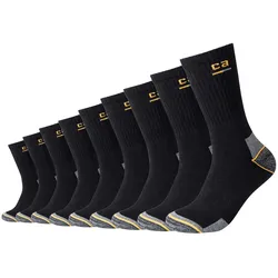 camano Online Work Socks 9p 9999 - black 47-49