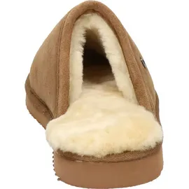 WARMBAT Unisex-Erwachsene Classic Flache Hausschuhe, Braun (25 Cognac) - 42