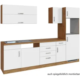 Held Küchenzeile Sorrento 270 cm Weiß