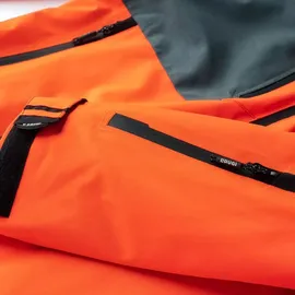 Brugi 4ARK Skijacke Grau/Orange XXL