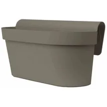 Euro3Plast Pflanzkasten Cassetta Up 50 cm taupe