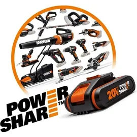 Worx Akku-Staubsauger WX030.9 Solo