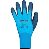 OPTI Flex Handschuhe Aqua Guard Gr.9 blau EN 388 PSA II PA m.Latex/Latex OPTIFLEX