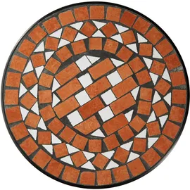 Tectake Balkontisch Blumenhocker Mosaik