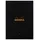 Rhodia 186009C Notizbuch A4 80 Blätter Schwarz,
