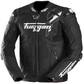 Furygan Raptor Evo III Lederjacke Schwarz/Weiß XL