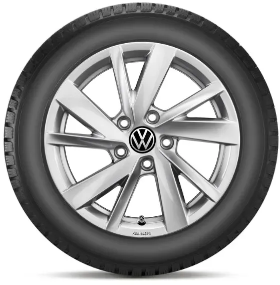 Original VW Passat IX Variant B9 Alu Winterkomplettrad-Satz 16 Zoll Aluräder Win...