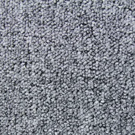 MonsterShop 20 Stück Teppichfliesen 50 x 50 cm Platingrau