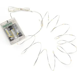 Konstsmide Lichterkette 40 LED bernstein