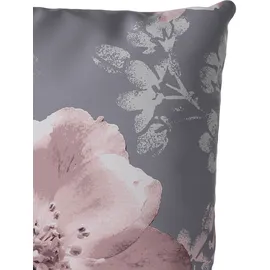 OTTO home MELINA florale grau 135 x 200 cm + 2 x 80 x 80 cm