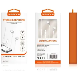 COFI In-Ear iPhone Kopfhörer Headset Ohrhörer mit Fernbedienung und Mikrofon für iPhone weiß