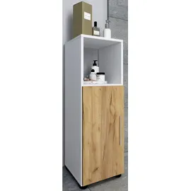 MID.YOU Unterschrank Flandu 31 x 93 x 30 cm Weiß