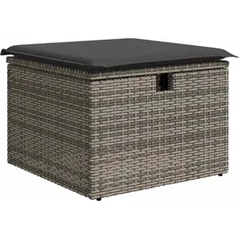 vidaXL Garten-Sofa-Set 9-tlg. Grau