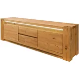 MASSIVMOEBEL24.DE KENT TV-Board 173x40x53 cm Braun Massivholz