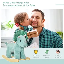 Homcom Kinder Schaukel Schaukeltier Schaukelpferd