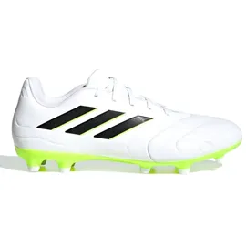 adidas Copa Pure.3 FG Herren Cloud White/Core Black/Lucid Lemon 42