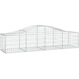 vidaXL Gabione mit Hochbogen 200 × 50 × 60 cm