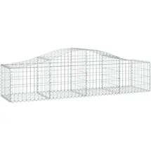 vidaXL Gabione mit Hochbogen 200 × 50 × 60 cm