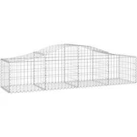 vidaXL Gabione mit Hochbogen 200 × 50 × 60 cm