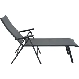 Siena Garden Tauro Klappliege 182 x 69 x 113 cm Grau