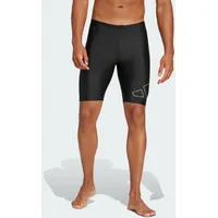 Adidas Big Bars Jammer-Badehose Black / White S/M