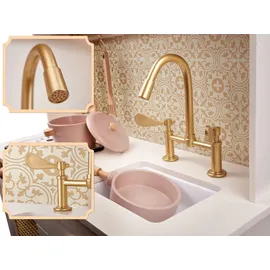 AGA Kinder-Retro-Holzküche aus MDF mit BOHO-Zubehör