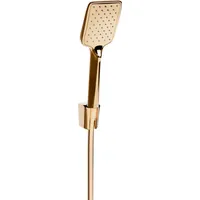 Mexen R-62 Kopfbrausegarnitur mit Regenbrause und Thermostatmischer, Rosa Gold
