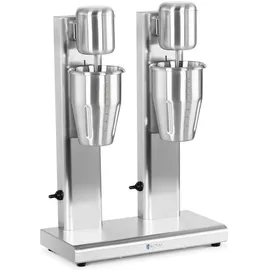Royal Catering Milchshaker doppelt 2 x 1 L 15.000 U/min Edelstahl