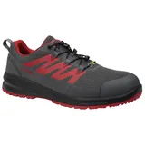 ELTEN MARTEN XXSports grey-red Low ESD S1 Gr. 42 - Schwarz