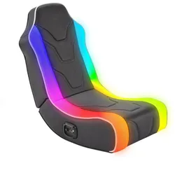 X Rocker Chimera RGB 2.0 Floor Rocker Gaming-Bodensessel für Kinder & Jugendliche mit Audiosystem & RGB-Beleuchtung - sc