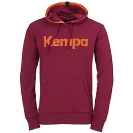 Kempa Graphic Hoodie deep rot XL