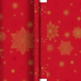 Duni Dunicel®-Tischdeckenrolle 1,18 x 25 m Stargazing Red, 2 Stk/Krt (2 x 1 Stk)