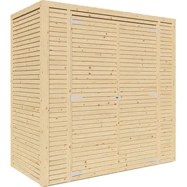 BERTILO Box 1 1,10 x 2,08 m Natur