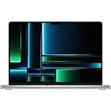 Apple MacBook Pro 16.2 (Liquid Retina XDR Display) 3.5 GHz M2 Pro Chip (12-Core CPU, 19-Core GPU) 16 GB RAM 512 GB SSD [Early 2023, englisches Tastaturlayout, QWERTY] silber