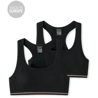 SCHIESSER Mädchen 2 Pack Unterwäsche - Organic Cotton Rippe
