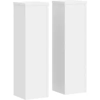 VidaXL Pflanzenständer 17 x 17 x 60 cm Weiß