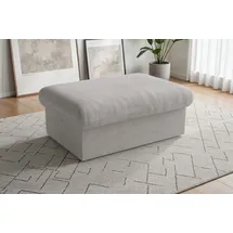 sit&more Polsterhocker Moreno 90 x 43 x 60 cm Grau