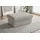 sit&more Polsterhocker Moreno 90 x 43 x 60 cm Grau