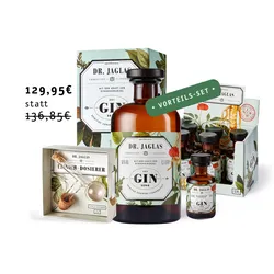 Dry GIN-seng Gin - Bundle mit Dosierer und Dry Gin-Set - 50%vol