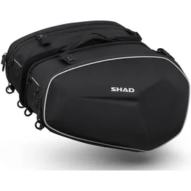 Shad E48 Seitentaschen schwarz
