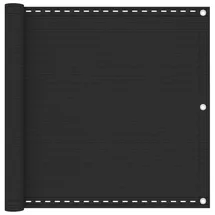 vidaXL Balkonverkleidung 90 x 600 cm Anthrazit Polyethylen 2 St.