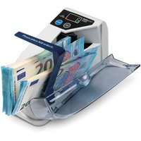 Safescan 2000 Tragbare Geldzählmaschine, zählt sortiert Geldscheine - Banknotenzähler für unterwegs - zählt sortierte Banknoten aller Währungen