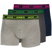 JACK & JONES Boxershorts JACEthan (3-St) grau XL